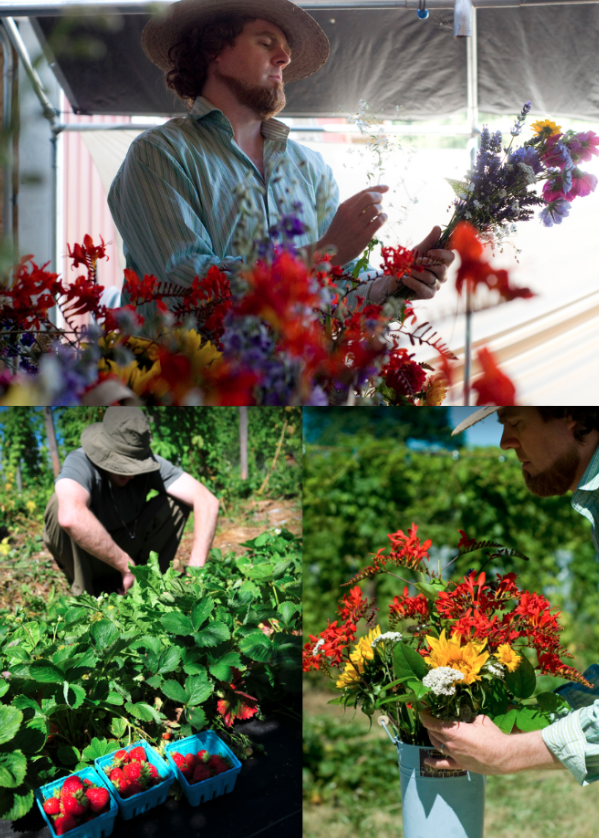 finn-river-farm-wedding-flowers-strawberries Finn RIver Farm Wedding FLowers and Strawberries