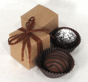 fair-trade-truffles-wedding-favor-eco-party-time fair trade truffles wedding favor eco party time