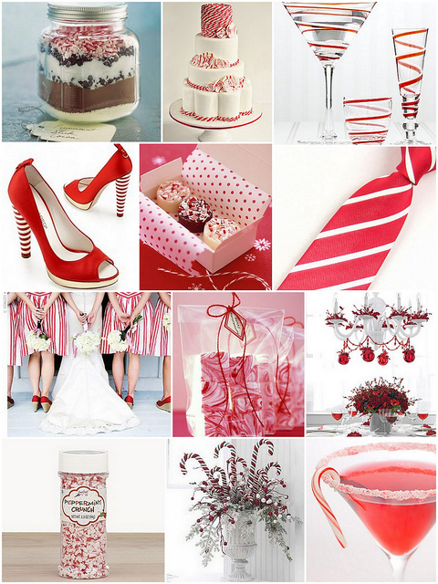 Candy Cane Wedding Inspiration